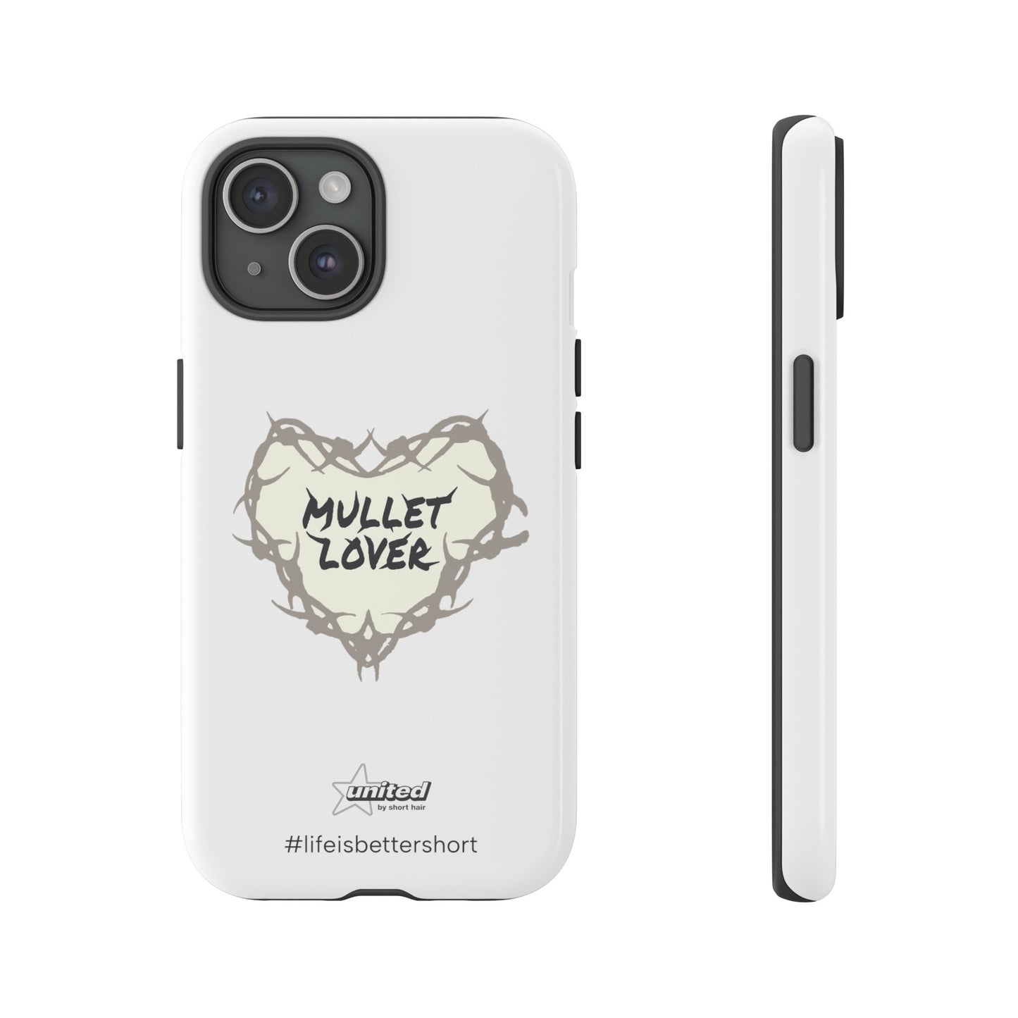 Mullet Lover iPhone Case | White