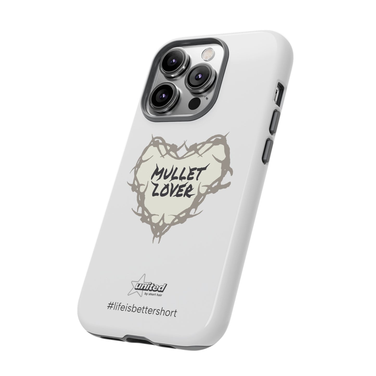 Mullet Lover iPhone Case | White