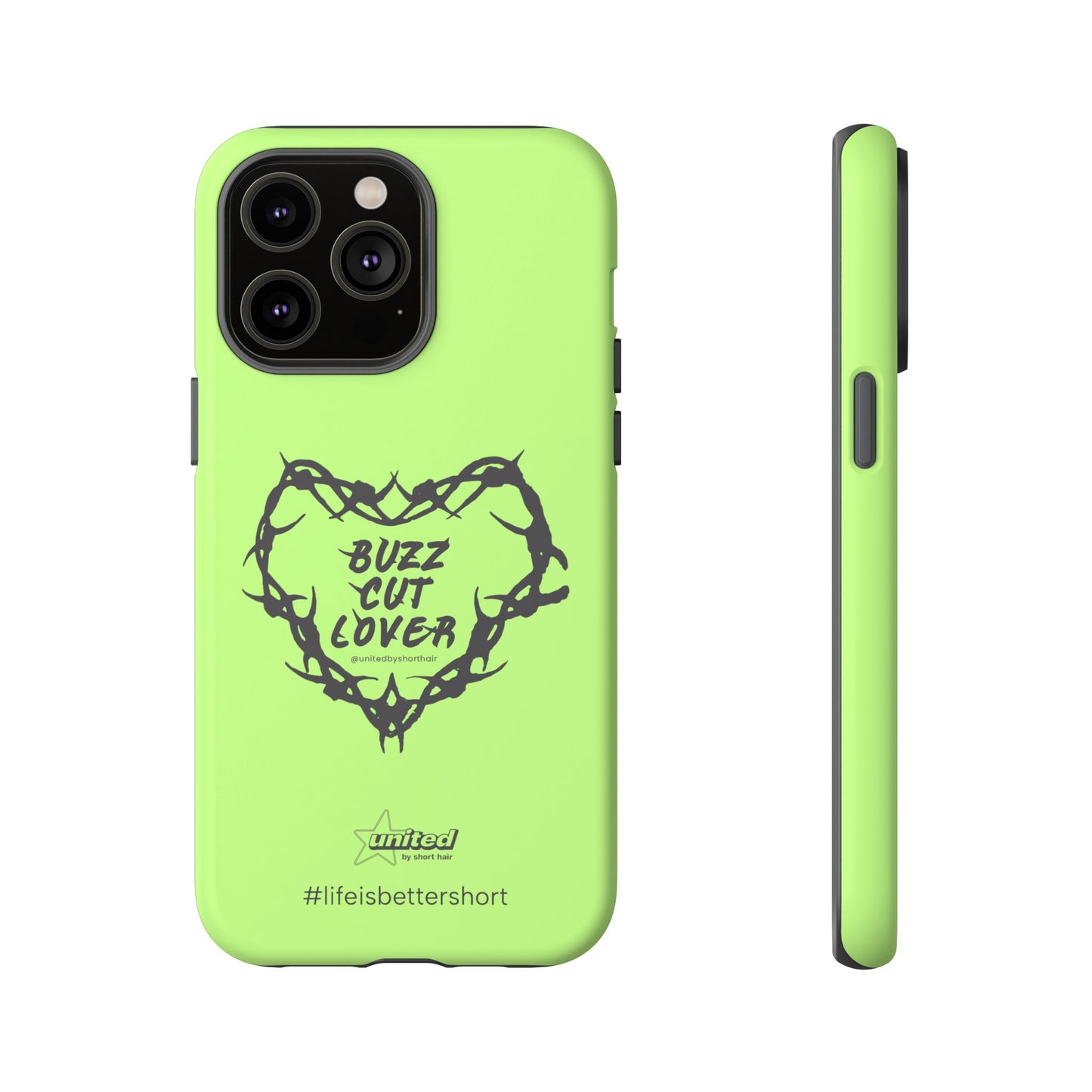 Buzz Cut Lover iPhone Case | Green