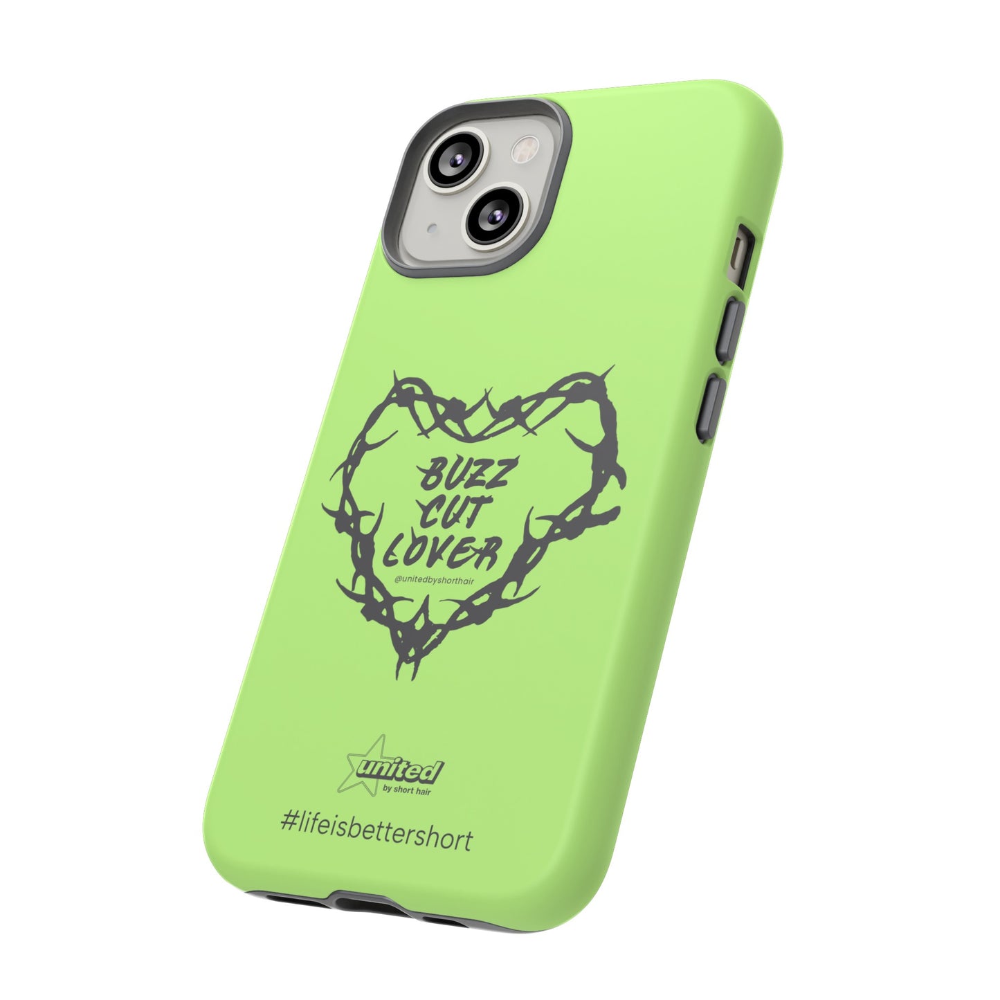 Buzz Cut Lover iPhone Case | Green