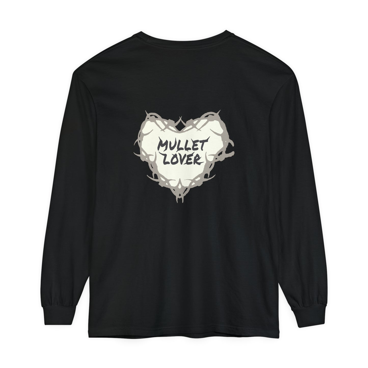 Mullet Lover Garment-dyed Long Sleeve T-Shirt