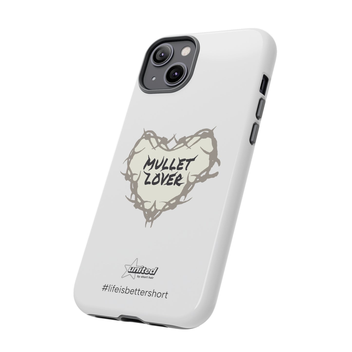 Mullet Lover iPhone Case | White