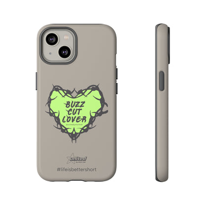 Buzz Cut Lover iPhone Case | Greige