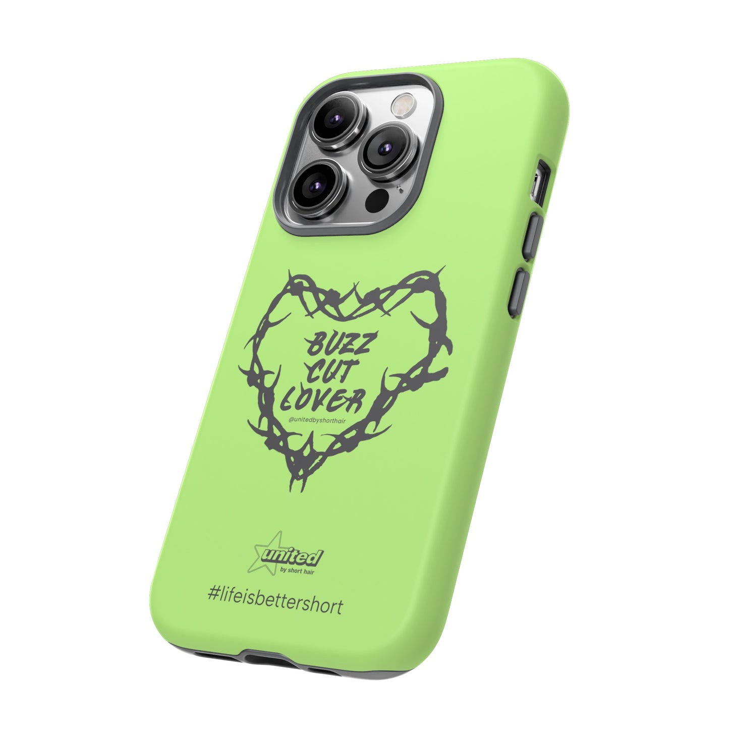 Buzz Cut Lover iPhone Case | Green