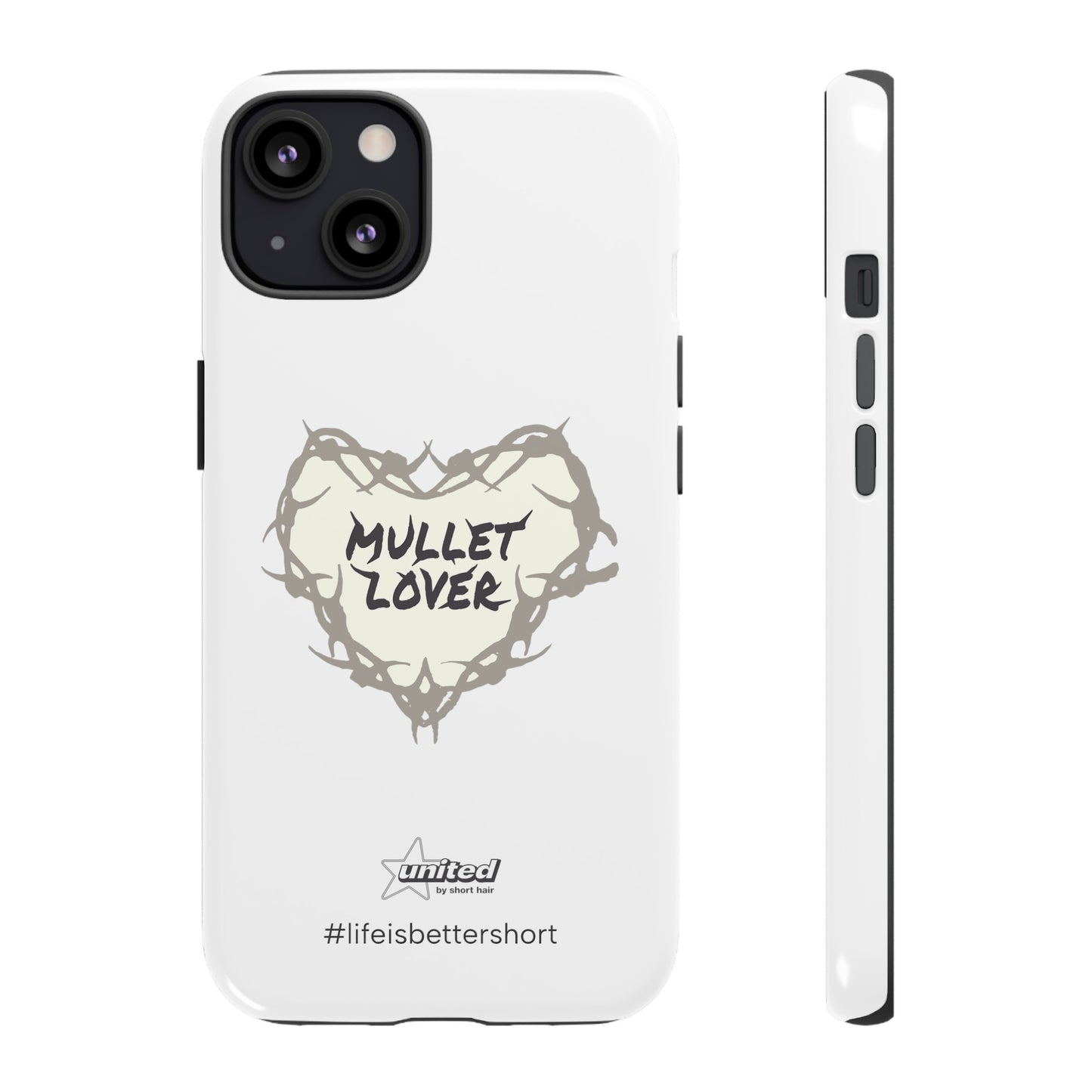 Mullet Lover iPhone Case | White