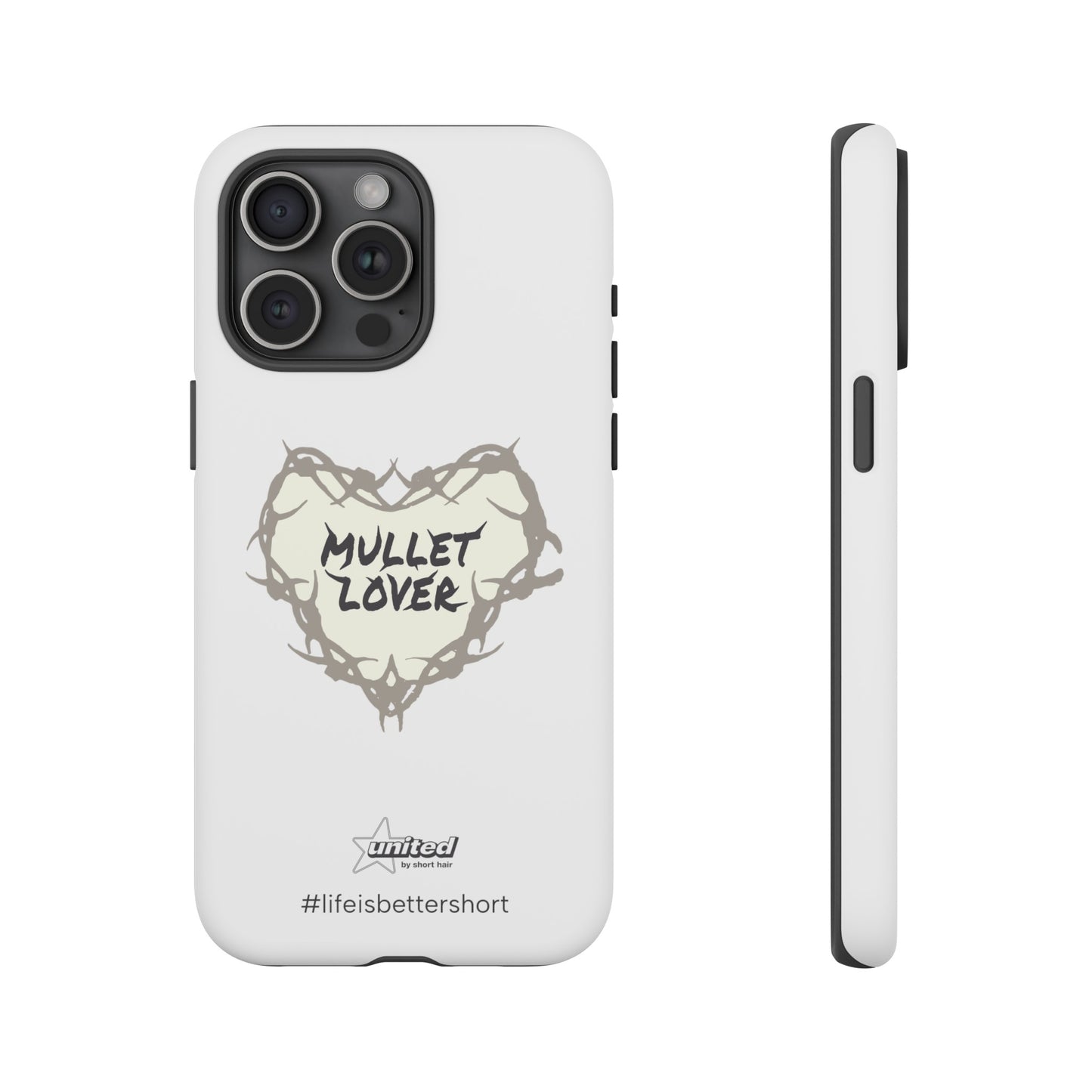 Mullet Lover iPhone Case | White