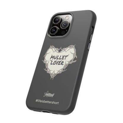 Mullet Lover iPhone Case | Charcoal