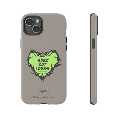 Buzz Cut Lover iPhone Case | Greige