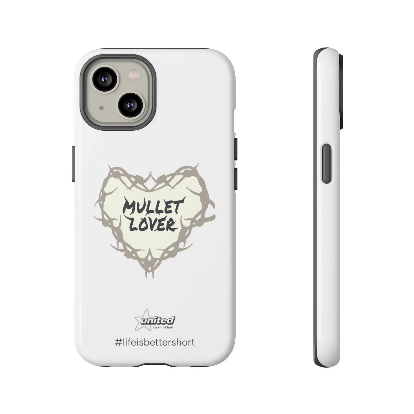 Mullet Lover iPhone Case | White