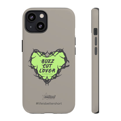 Buzz Cut Lover iPhone Case | Greige