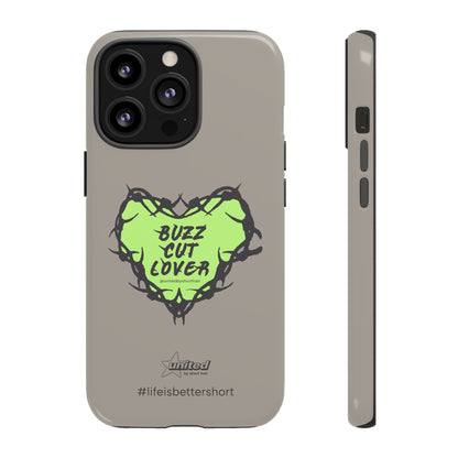 Buzz Cut Lover iPhone Case | Greige