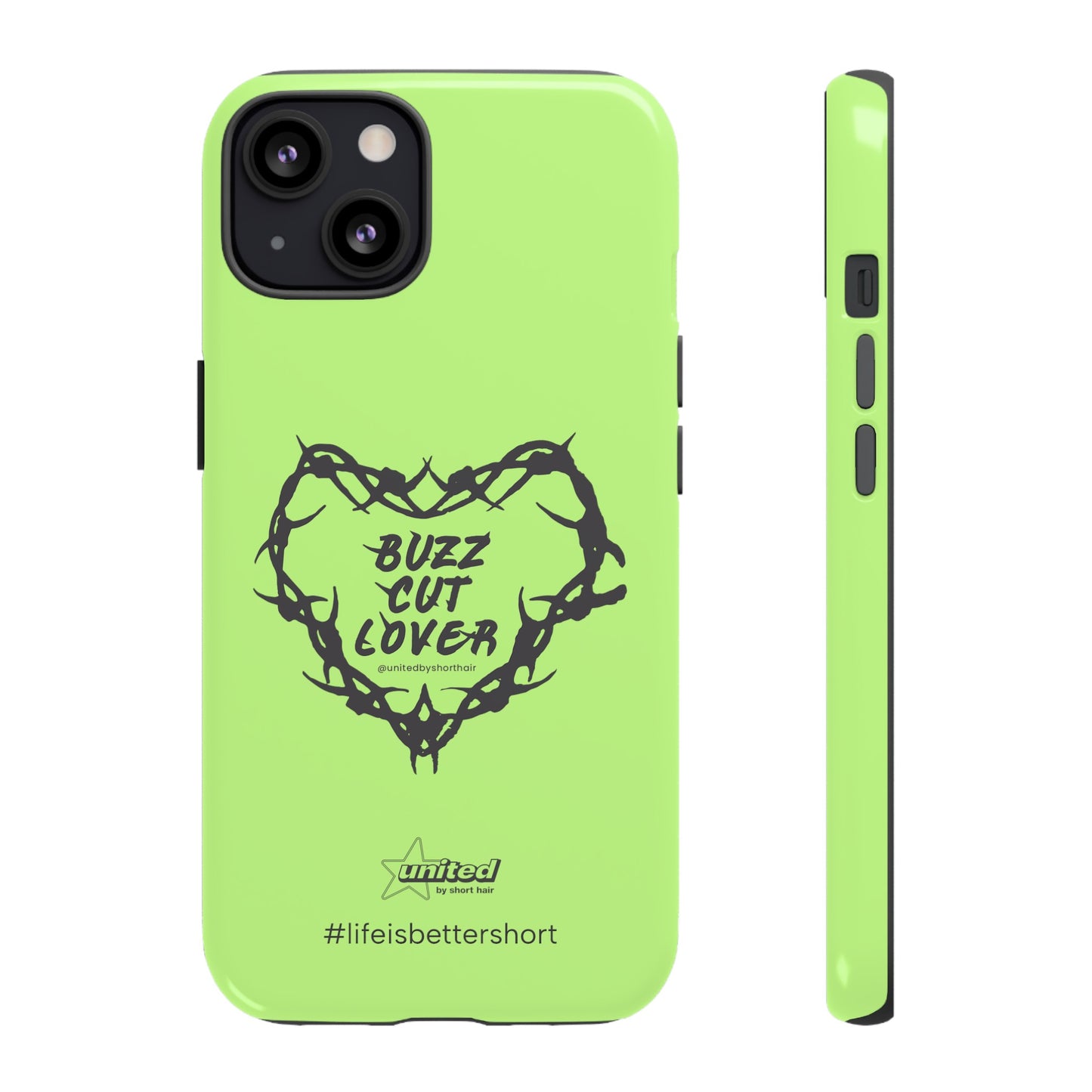 Buzz Cut Lover iPhone Case | Green