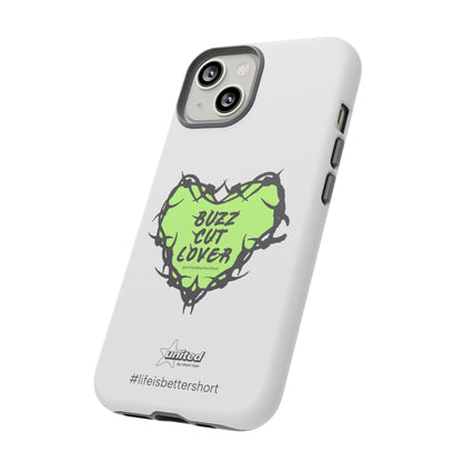 Buzz Cut Lover iPhone Case | White