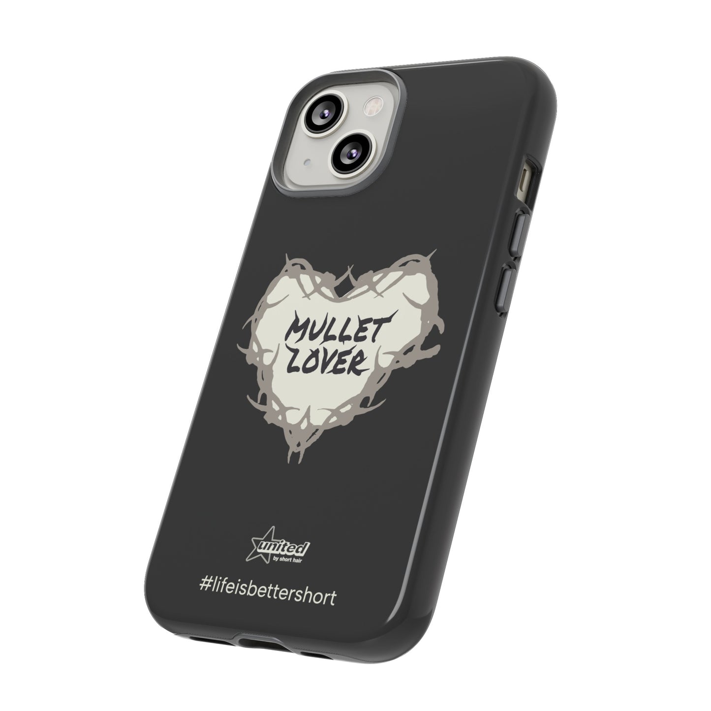 Mullet Lover iPhone Case | Charcoal