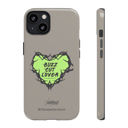 Buzz Cut Lover iPhone Case | Greige