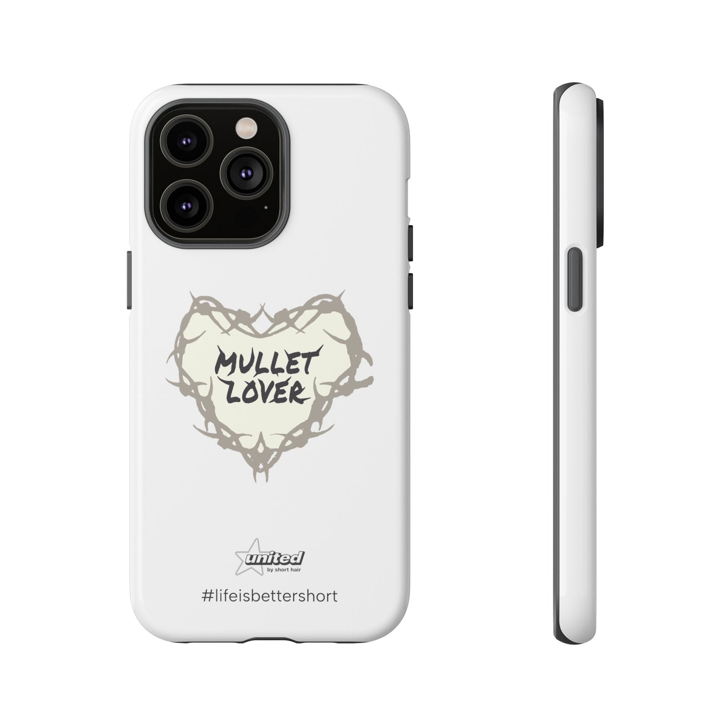 Mullet Lover iPhone Case | White