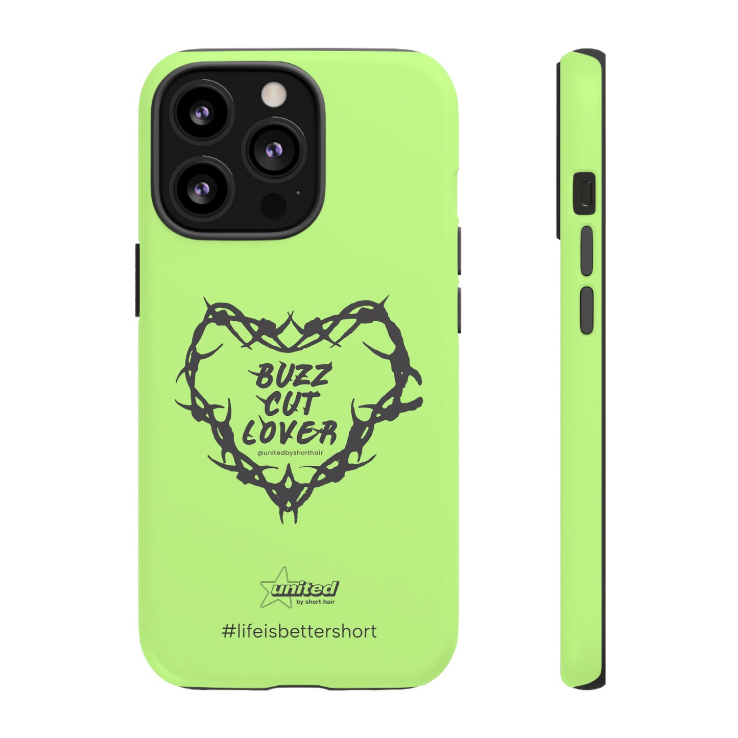 Buzz Cut Lover iPhone Case | Green