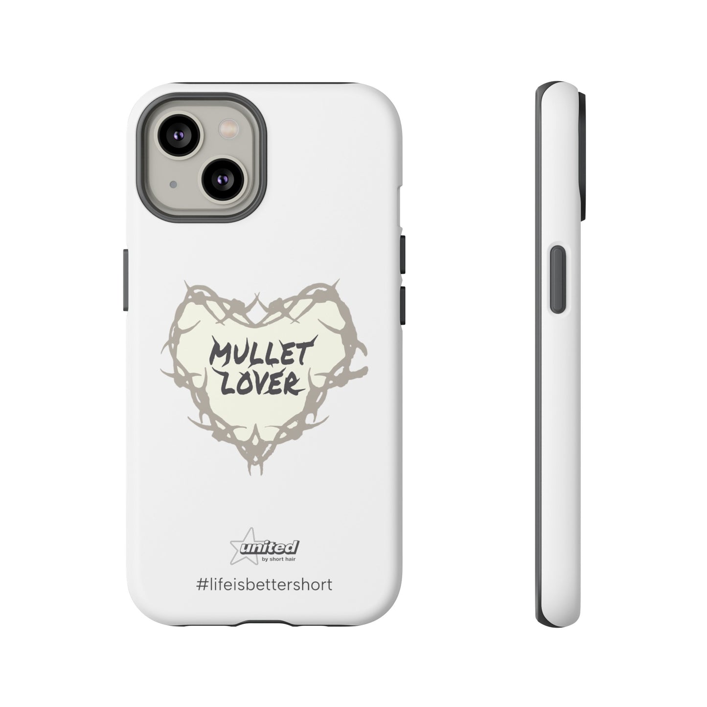 Mullet Lover iPhone Case | White