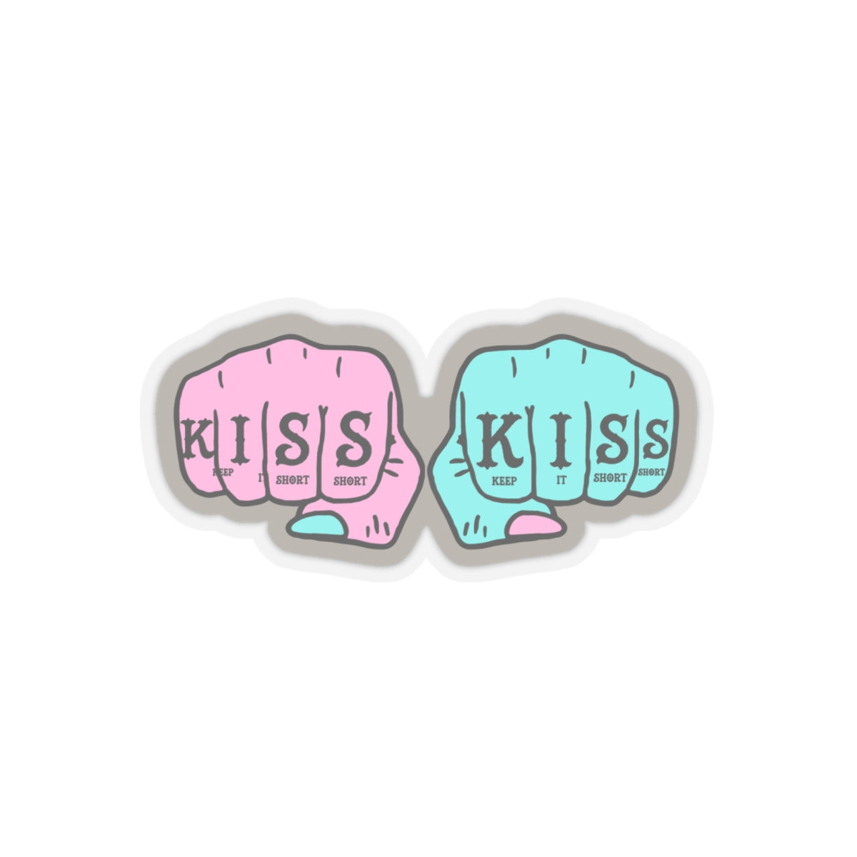 K.I.S.S. Sticker