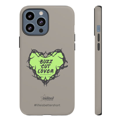 Buzz Cut Lover iPhone Case | Greige