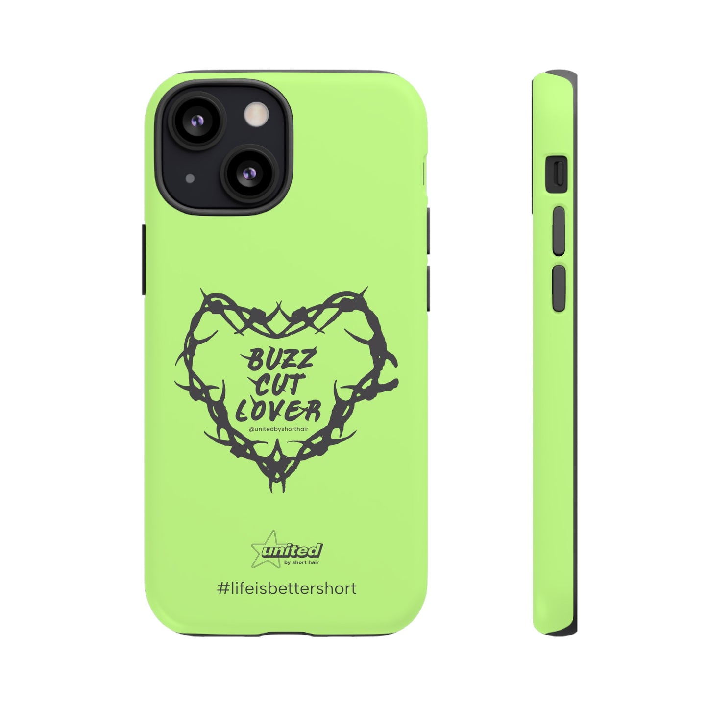 Buzz Cut Lover iPhone Case | Green