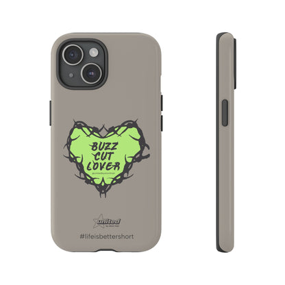 Buzz Cut Lover iPhone Case | Greige