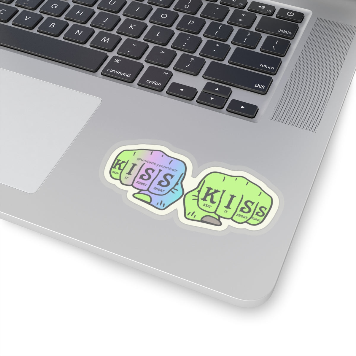 K.I.S.S. Sticker | Rainbow Gradient